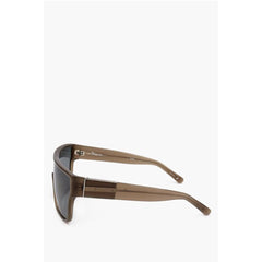 Linda Farrow Brown Haircalf Sunglass