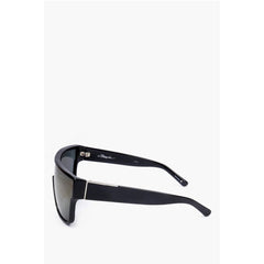 Linda Farrow Black Haircalf Sunglass