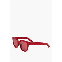Linda Farrow Red Haircalf Sunglass