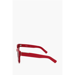 Linda Farrow Red Haircalf Sunglass