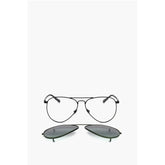 Linda Farrow Black Titanium Sunglass