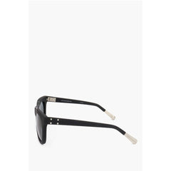 Linda Farrow Black Haircalf Sunglass