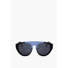 Linda Farrow Black Haircalf Sunglass