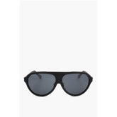 Linda Farrow Black Haircalf Sunglass