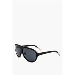 Linda Farrow Black Haircalf Sunglass