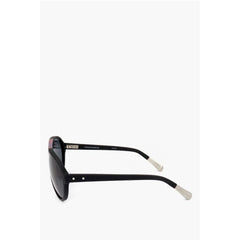 Linda Farrow Black Haircalf Sunglass
