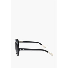 Linda Farrow Black Haircalf Sunglass