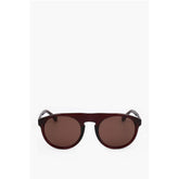 Linda Farrow Brown Haircalf Sunglass