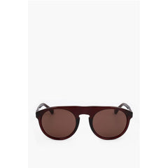 Linda Farrow Brown Haircalf Sunglass