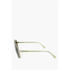 Linda Farrow Green Haircalf Sunglass