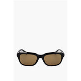 Linda Farrow Black Haircalf Sunglass