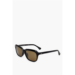 Linda Farrow Black Haircalf Sunglass