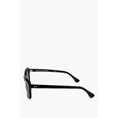 Linda Farrow Black Haircalf Sunglass