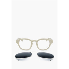 Linda Farrow Beige Haircalf Sunglass