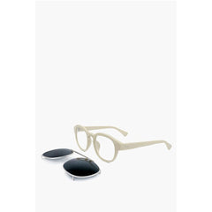 Linda Farrow Beige Haircalf Sunglass