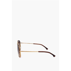 Linda Farrow Brown Haircalf Sunglass
