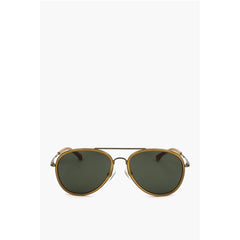 Linda Farrow Brown Haircalf Sunglass