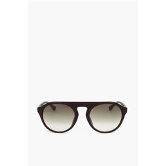 Linda Farrow Brown Haircalf Sunglass