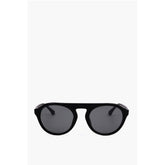 Linda Farrow Black Haircalf Sunglass
