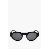 Linda Farrow Black Haircalf Sunglass
