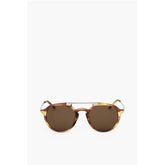 Linda Farrow Brown Haircalf Sunglass