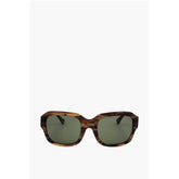 Linda Farrow Brown Haircalf Sunglass