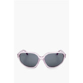 Linda Farrow White Haircalf Sunglass