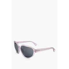 Linda Farrow White Haircalf Sunglass
