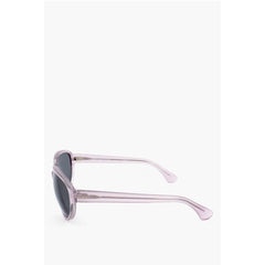 Linda Farrow White Haircalf Sunglass