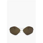 Linda Farrow Brown Metal Sunglass