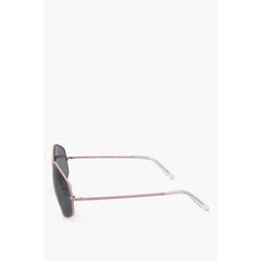 Linda Farrow Silver Metal Sunglass