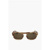 Linda Farrow Brown Haircalf Sunglass