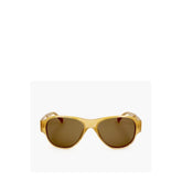 Linda Farrow Yellow Haircalf Sunglass