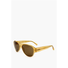 Linda Farrow Yellow Haircalf Sunglass