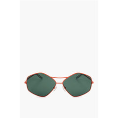 Linda Farrow Green Metal Sunglass