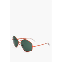 Linda Farrow Green Metal Sunglass