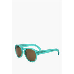 Linda Farrow Light Blue Haircalf Sunglass