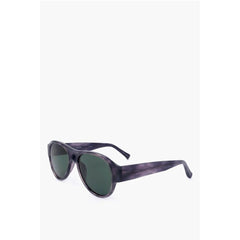 Linda Farrow Blue Haircalf Sunglass