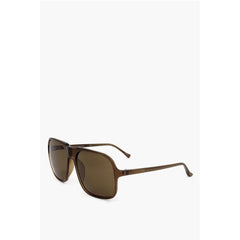 Linda Farrow Brown Haircalf Sunglass