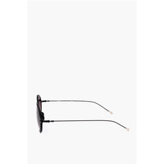 Linda Farrow Black Haircalf Sunglass