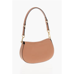 Valentino Brown Calfskin Shoulder Bag