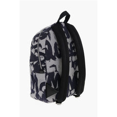 Alexander McQueen Blue Fiber Backpack