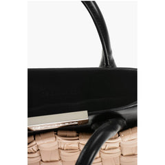 Dsquared² Beige Calfskin Tote Bag