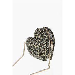Dsquared² Brown Goatskin Clutch Bag