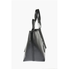 Off-White Black Calfskin Tote Bag