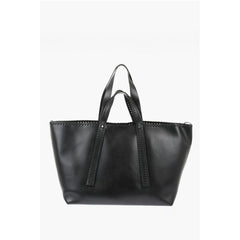 Off-White Black Calfskin Tote Bag