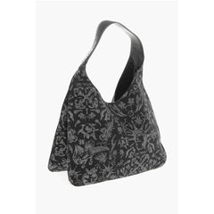 Off-White Black And White Cotton Shoulder Bag