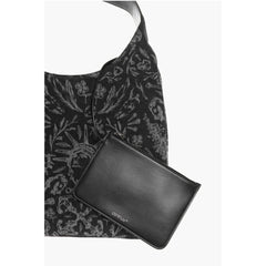 Off-White Black And White Cotton Shoulder Bag