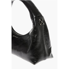 Off-White Black Calfskin Shoulder Bag