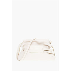 Off-White White Lambskin Tote Bag